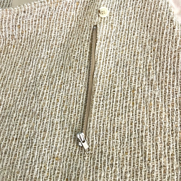 NWOT H & M Silk-Blend Fully-Lined Wrapover Skirt with Large Side Pocket Size: 10 - Picture 6 of 12